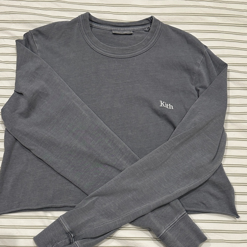 KITH WOMEN LUCY CROPPED L/S II - ASTEROID